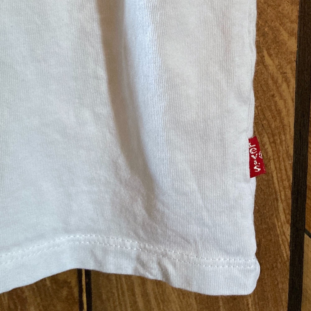 Floral LEVIS Cotton T-Shirt Top - Picture 4 of 4